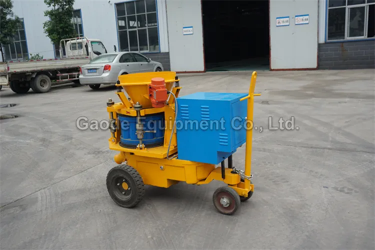 Gaodetec GZ-9E electric large-sized dry shotcrete machine